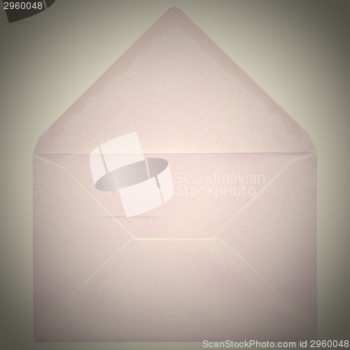 Image of Retro letter envelope