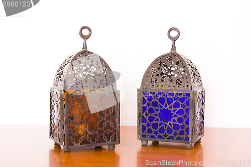 Image of Egyptian lamps - two pieces