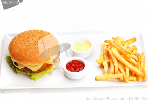 Image of hamburger