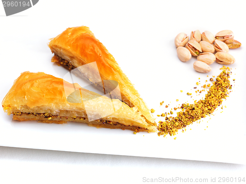 Image of turkish baklava dessert