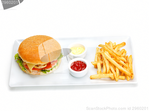 Image of hamburger
