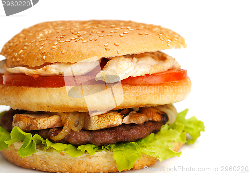 Image of hamburger