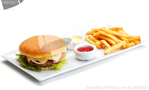 Image of hamburger