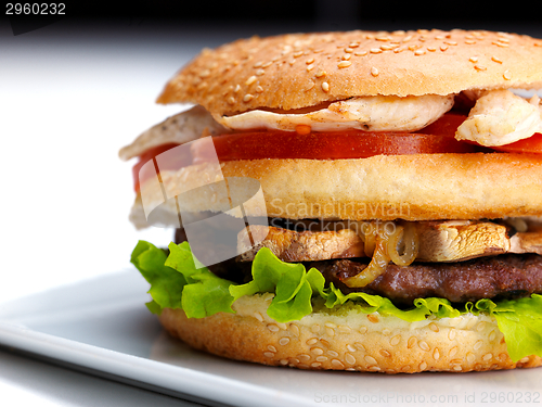 Image of hamburger