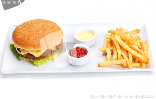 Image of hamburger