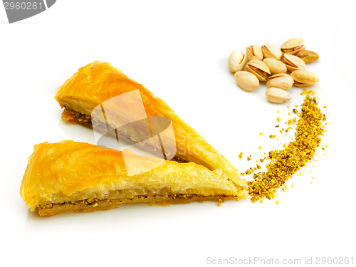 Image of turkish baklava dessert