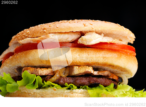 Image of hamburger