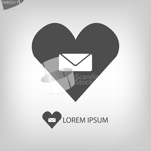 Image of Love mail sign