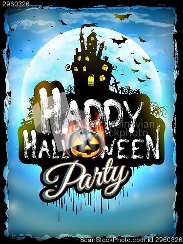 Image of Halloween night background. EPS 10