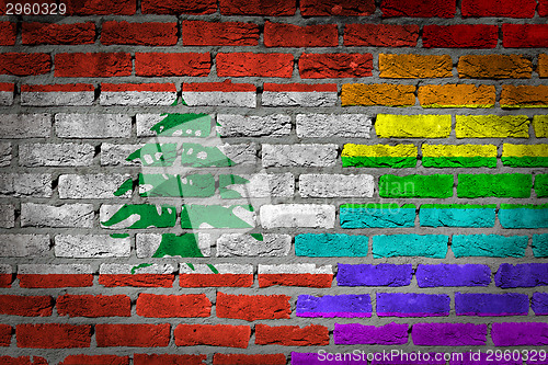 Image of Dark brick wall - LGBT rights - Lebanon