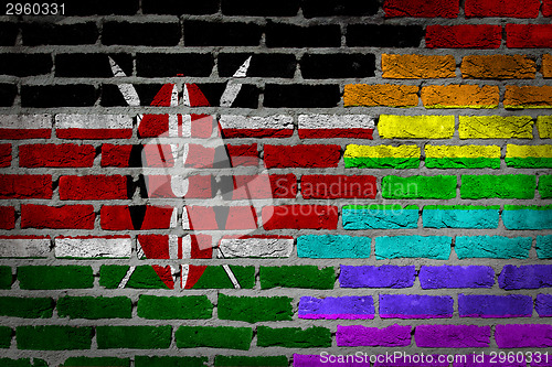 Image of Dark brick wall - LGBT rights - Kenya