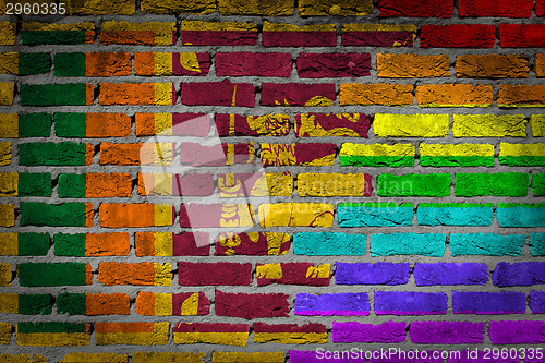 Image of Dark brick wall - LGBT rights - Sri Lanka