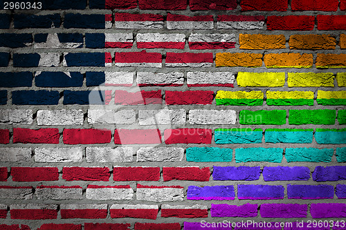 Image of Dark brick wall - LGBT rights - Liberia