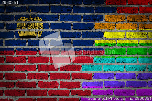 Image of Dark brick wall - LGBT rights - Liechtenstein