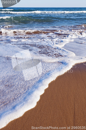 Image of Sea water and the beach