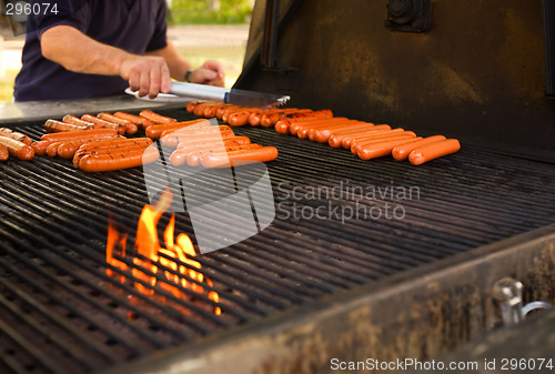 Image of Barbecue cookout