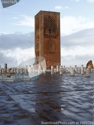 Image of Hassan Tower in Rabat