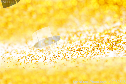 Image of Golden glitter