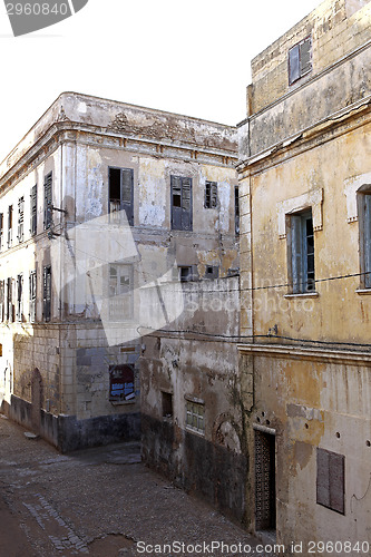 Image of Old houses in El Jadida, Morocco