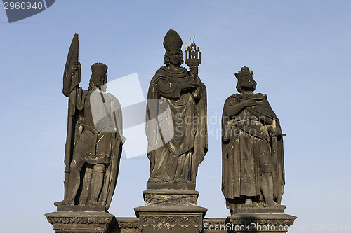 Image of Saint Wenceslas, Saint Norbert and Saint Sigismund