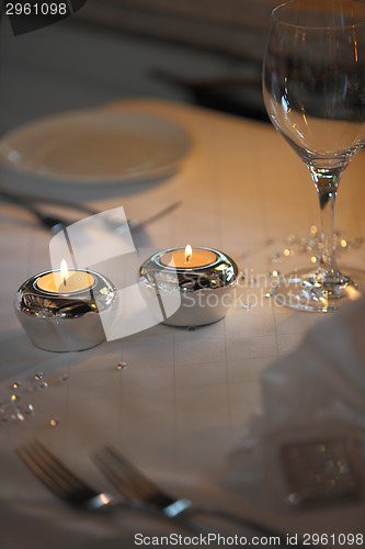 Image of Laid wedding table 