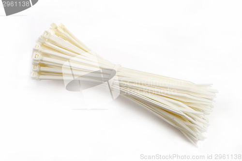 Image of Cable tie in white