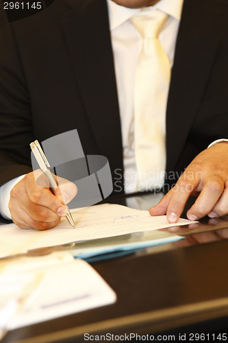 Image of Signature of Groom