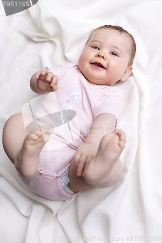 Image of Baby smiling at the camera