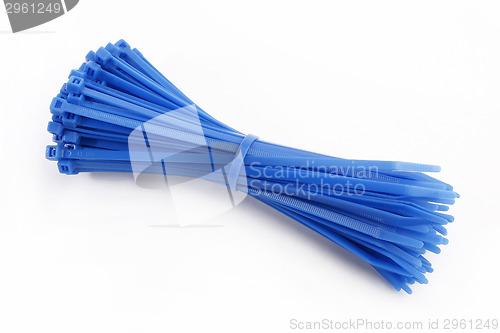 Image of Cable tie in blue