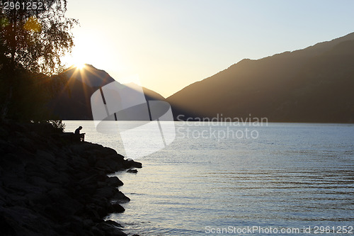 Image of Sunrise at the lake