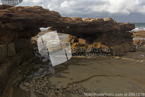 Image of Moroccan coast in Dar Bouazza