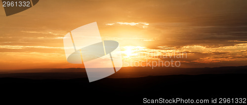 Image of Beautiful sunset