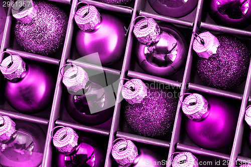 Image of Christmas ornaments