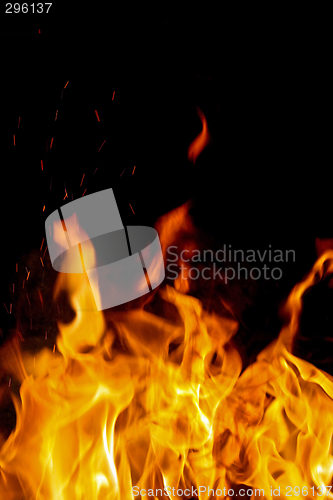 Image of Real fire