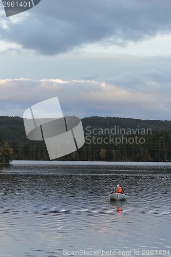 Image of Out fishing