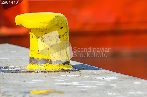 Image of Bollard at a pier