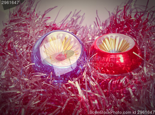 Image of Retro look Christmas decoration