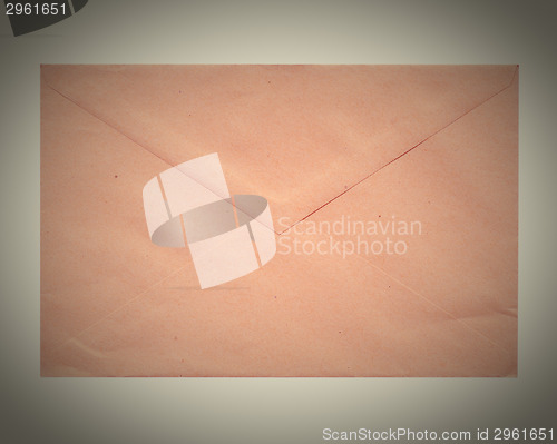 Image of Retro letter envelope