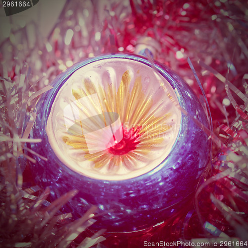 Image of Retro look Christmas decoration