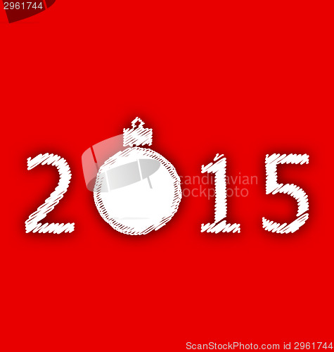 Image of Happy New Year greeting card