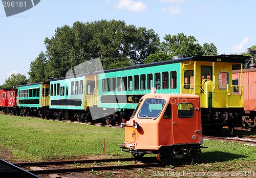 Image of Train carriages.