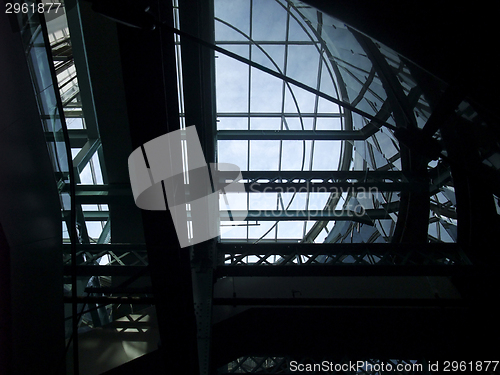 Image of abstract industrial architecture