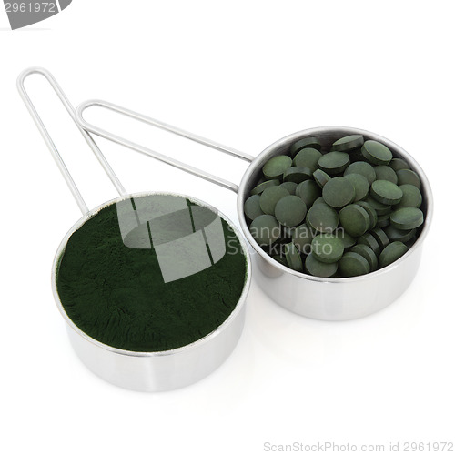 Image of Chlorella Tablets and Powder