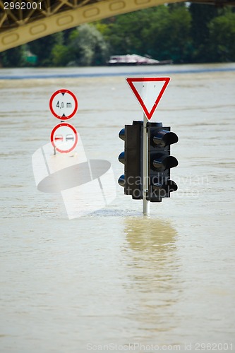 Image of Flooded street