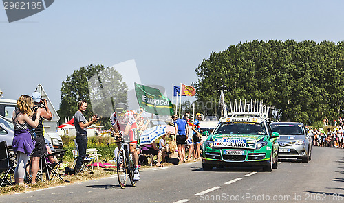 Image of The Polka Dot Jersey- Pierre Rolland