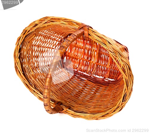 Image of Empty wicker basket