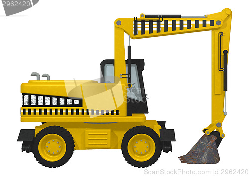 Image of Wheel Excavator