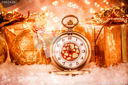 Image of Christmas pocket watch