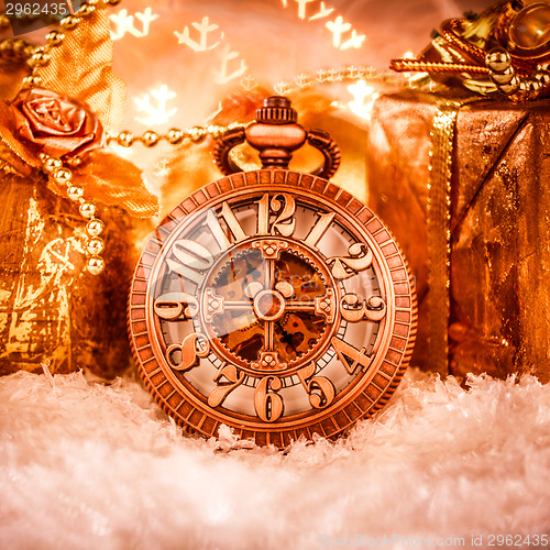 Image of Christmas pocket watch