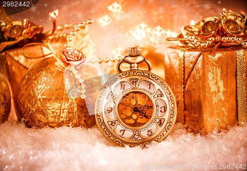 Image of Christmas pocket watch